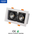 DALI recessed cob led downlight square